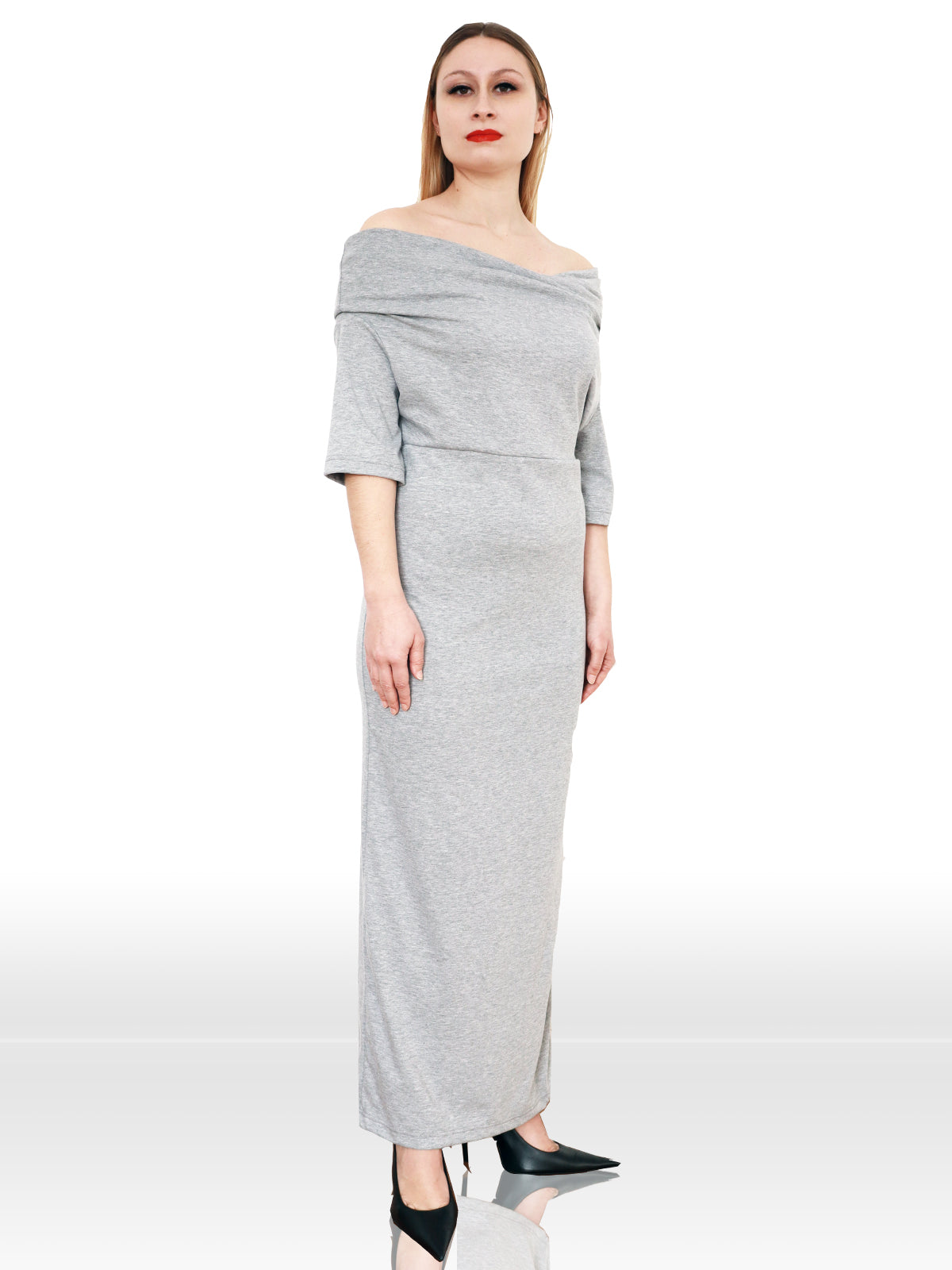 UPSIDE DOWN DRESS GRIS / TIGHT FIT