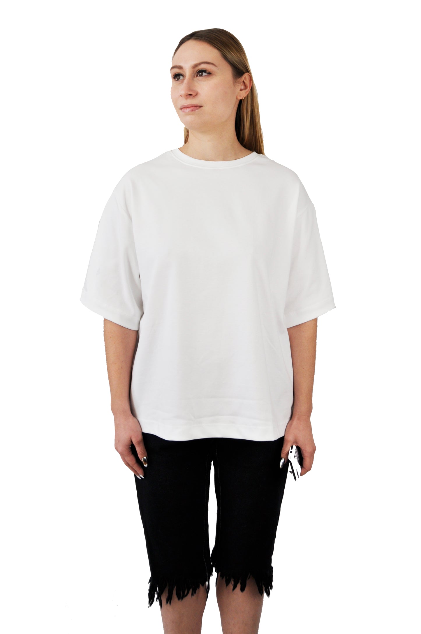 SPACIAL WHITE T-SHIRT / MASCULINE FIT