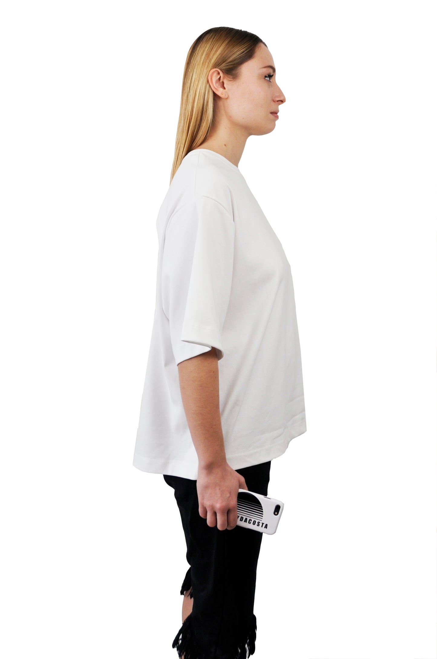 SPACIAL T-SHIRT BLANC / MASCULINE FIT