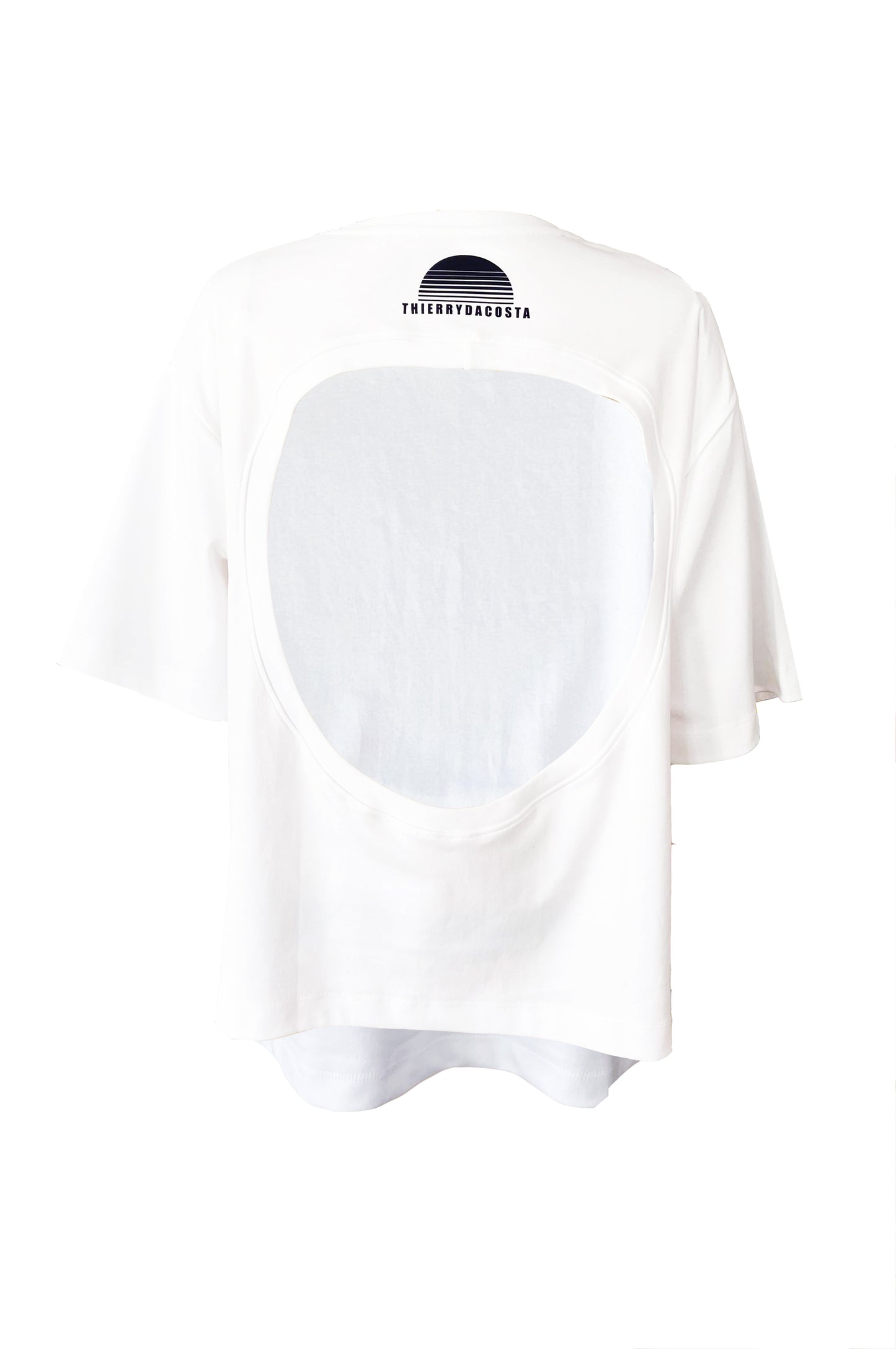 SPACIAL WHITE T-SHIRT / MASCULINE FIT