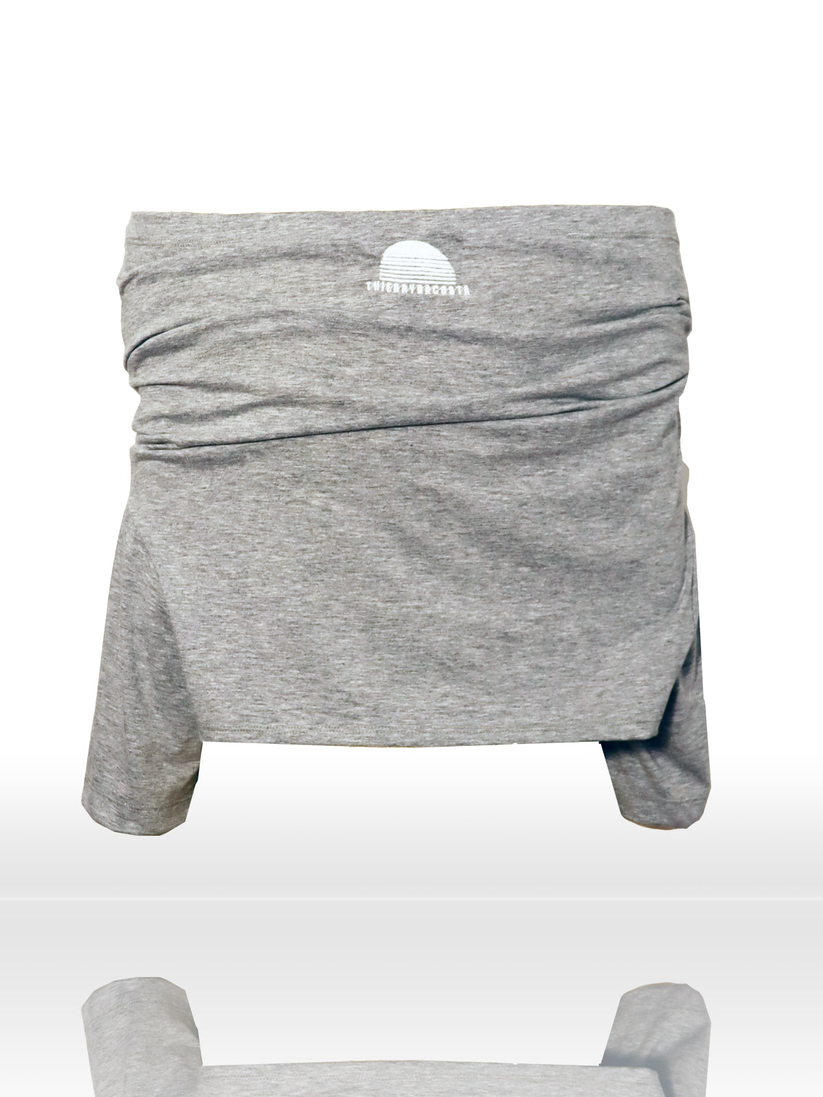 UPSIDE DOWN TSHIRT GRIS / TIGHT FIT