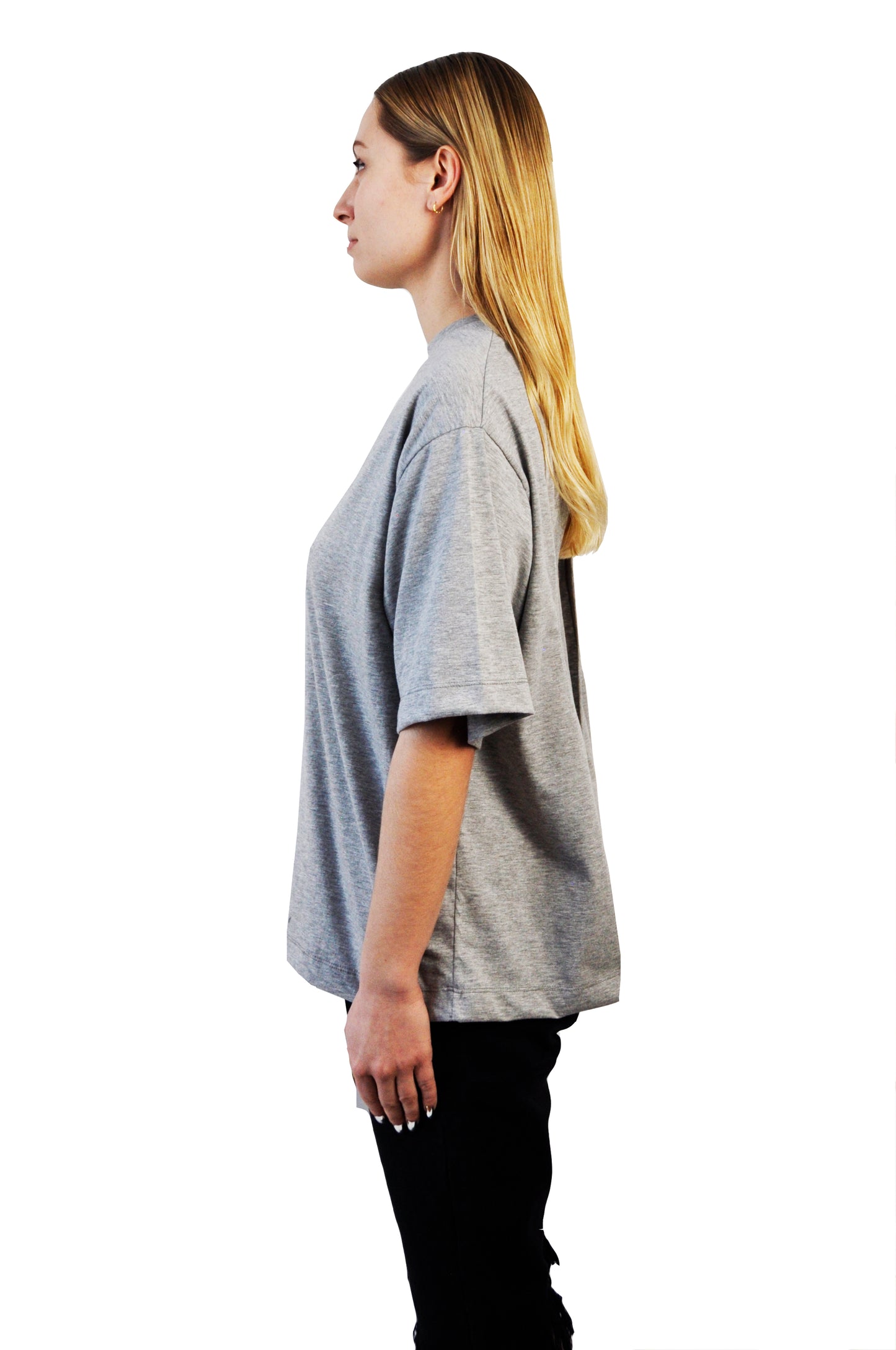 SPACIAL T-SHIRT GRIS / MASCULINE FIT