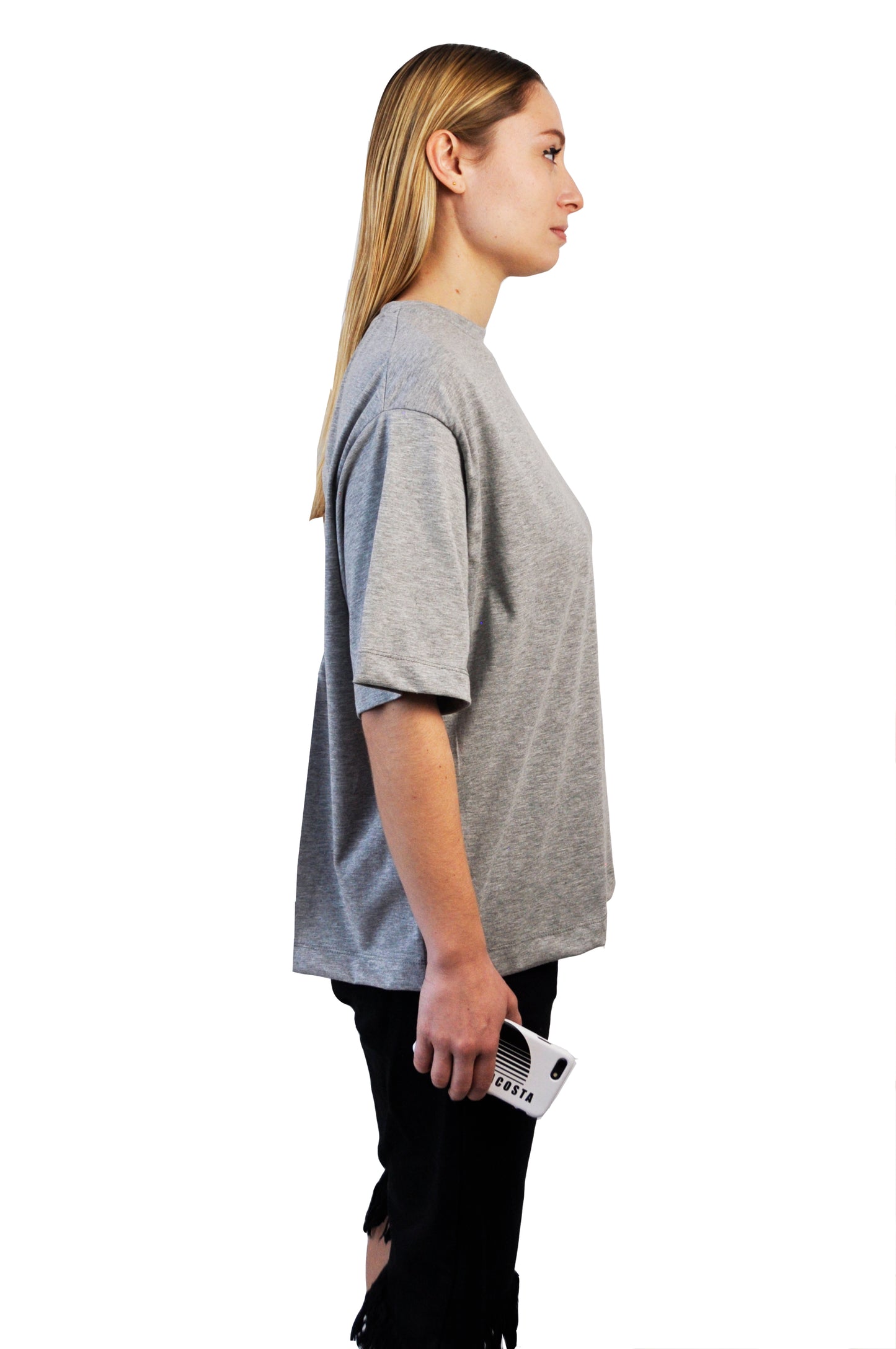 SPACIAL GRAY T-SHIRT / MASCULINE FIT