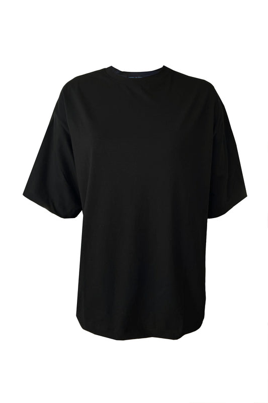 SPACIAL BLACK T-SHIRT / MASCULINE FIT